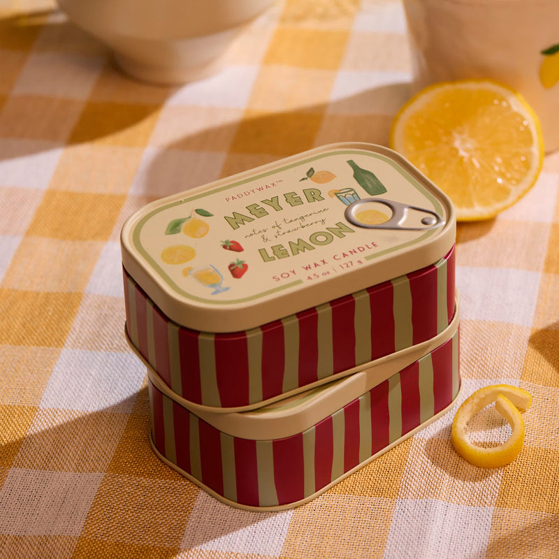Vela en lata Paddywax - Limón Meyer 🍋