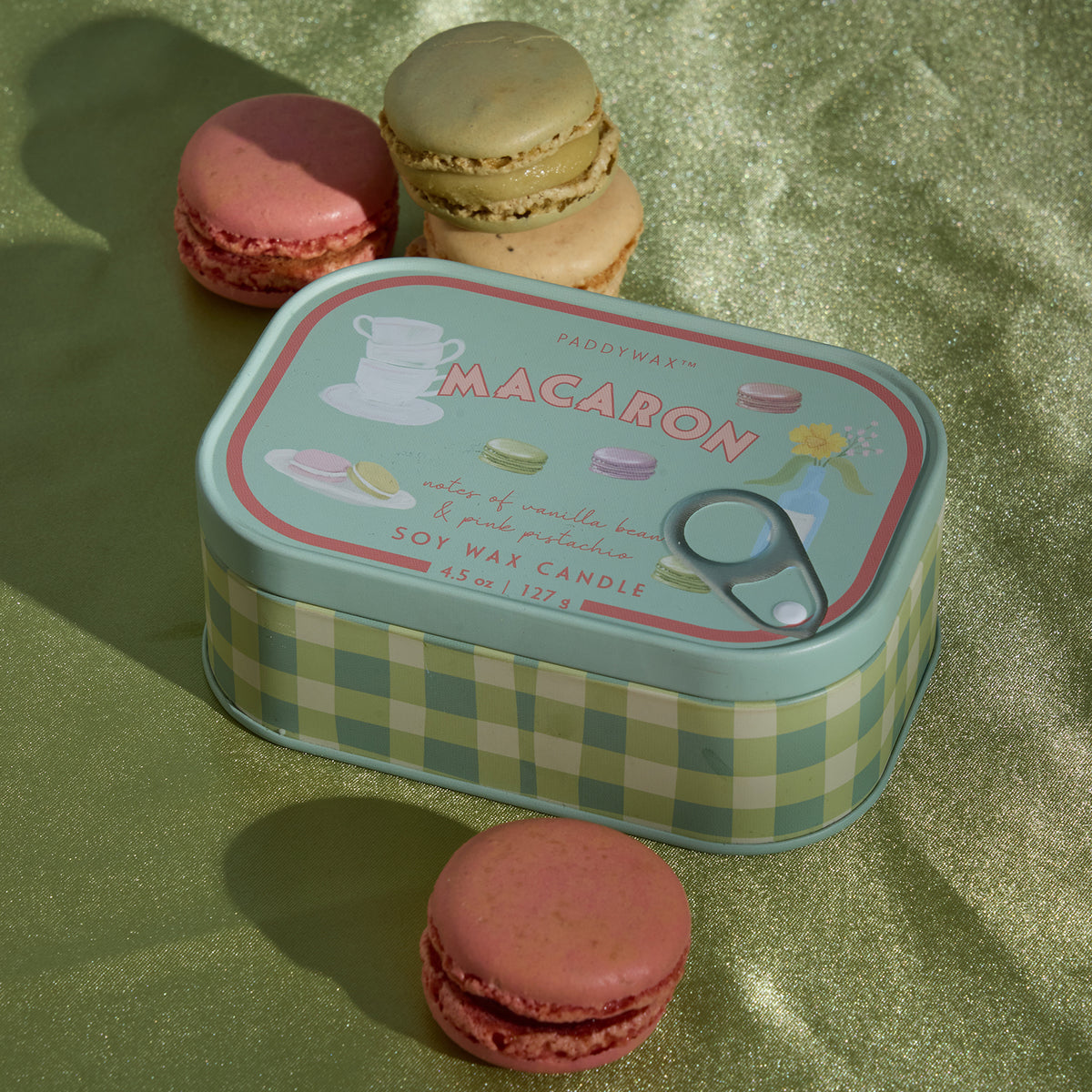Vela en lata Paddywax - Macaron