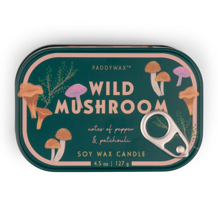 Vela en lata Paddywax - Seta Silvestre 🍄
