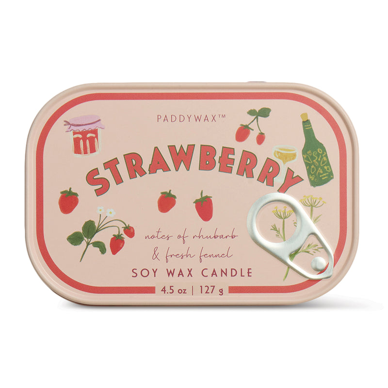 Vela en lata Paddywax - Fresa 🍓