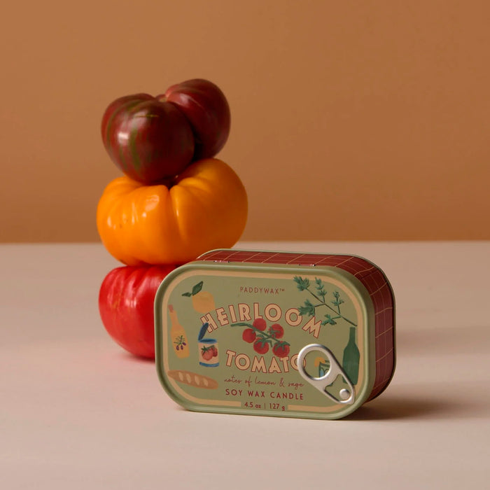 Vela en lata Paddywax - Tomate reliquia 🍅