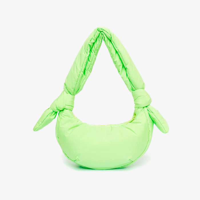 Bolso Lefrik - Biwa Micro Puffy Lime