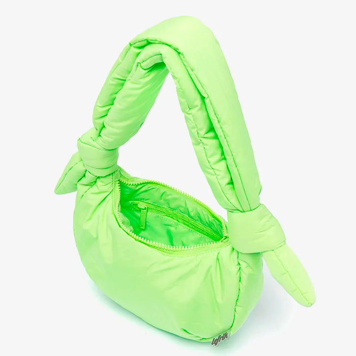 Bolso Lefrik - Biwa Micro Puffy Lime