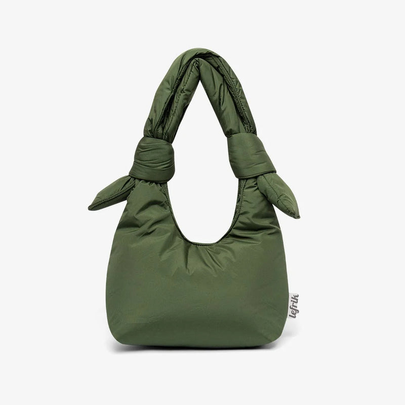 Bolso Lefrik - Biwa Mini Puffy Green