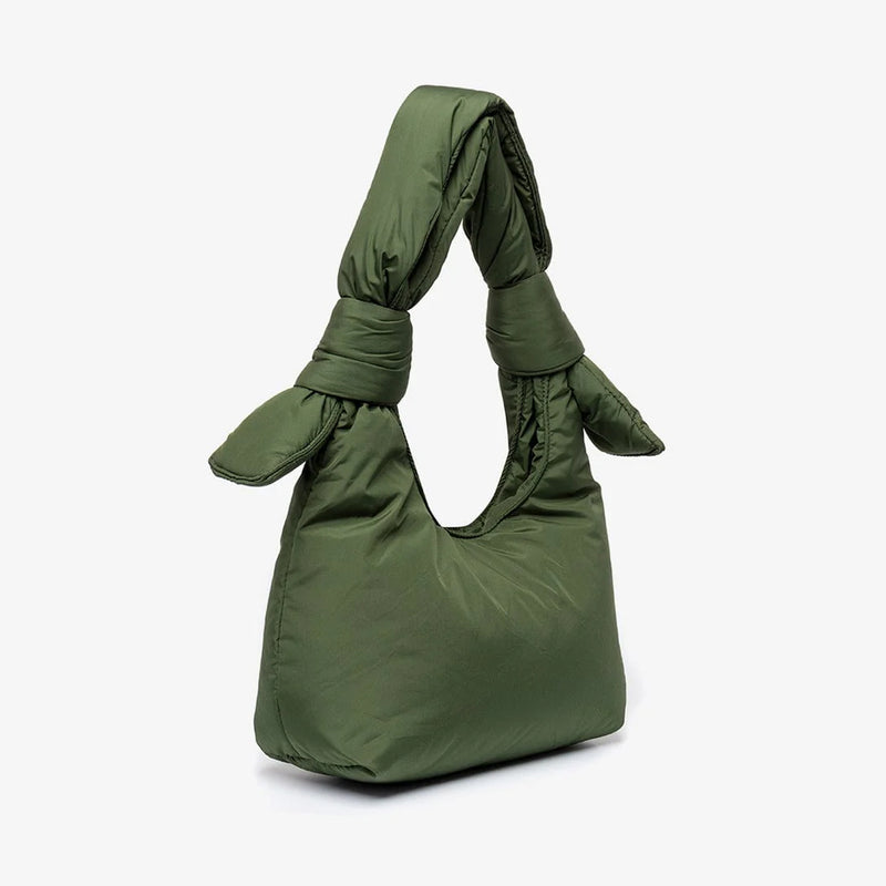 Bolso Lefrik - Biwa Mini Puffy Green