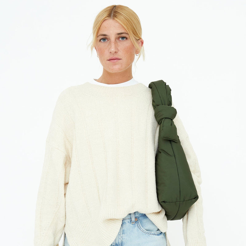 Bolso Lefrik - Biwa Mini Puffy Green