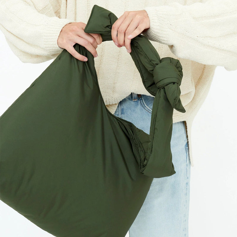 Bolso Lefrik - Biwa Puffy Green
