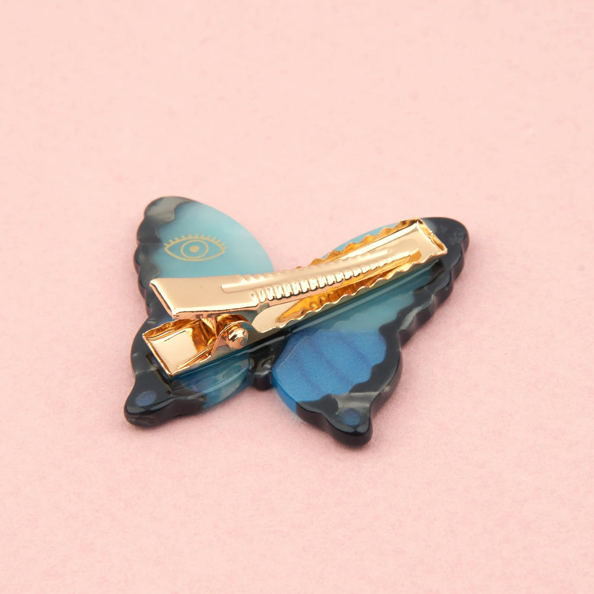 Pasador de pelo - Mariposa azul