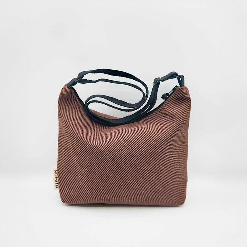 Bolso Numon - Presto Rayas Marrones
