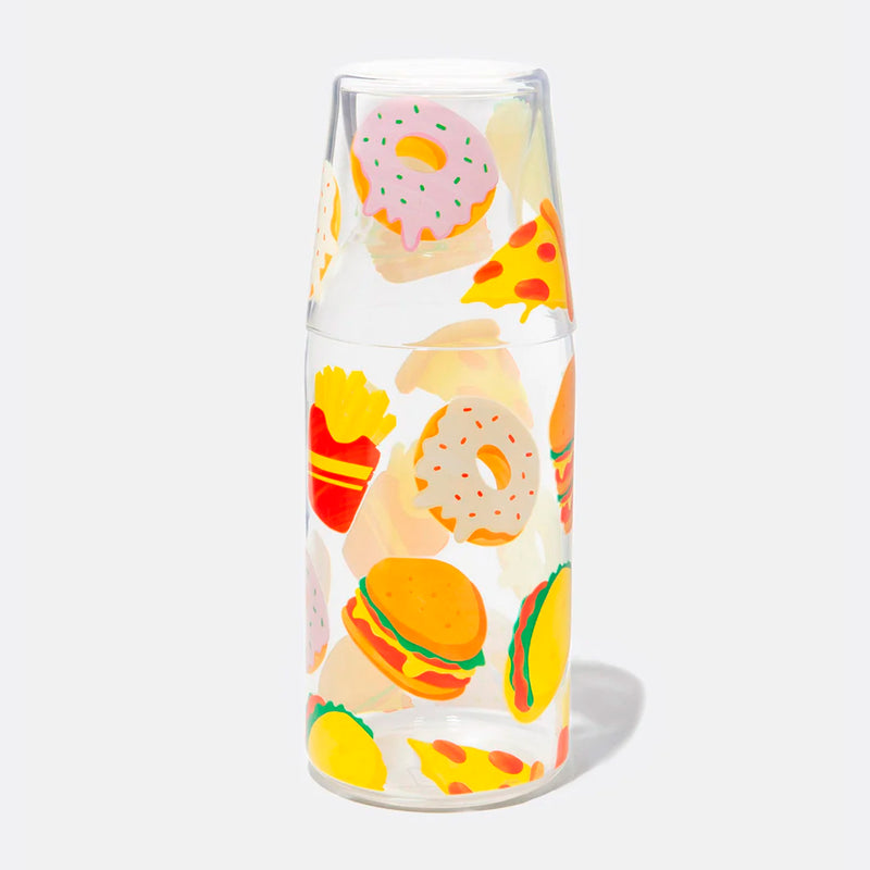 Set botella y vaso DOIY - Fast Food 🍟🍔🍕