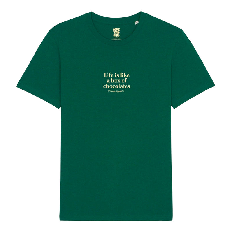 Camiseta Nostalgic Apparel - "Box of Chocolates"