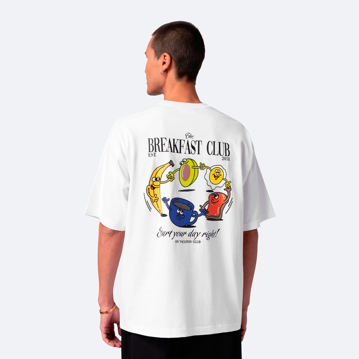Camiseta On Vacation Club - Breakfast Club