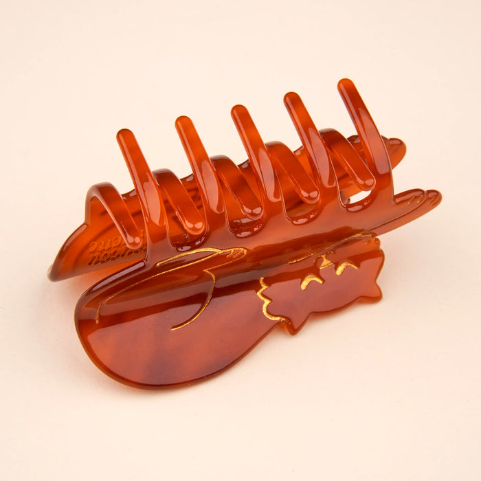 Pinza para el pelo - Gato Marrón 🐱