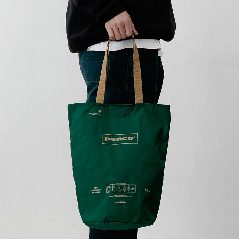 Bolsa Penco - Bucket Tote Dark Green