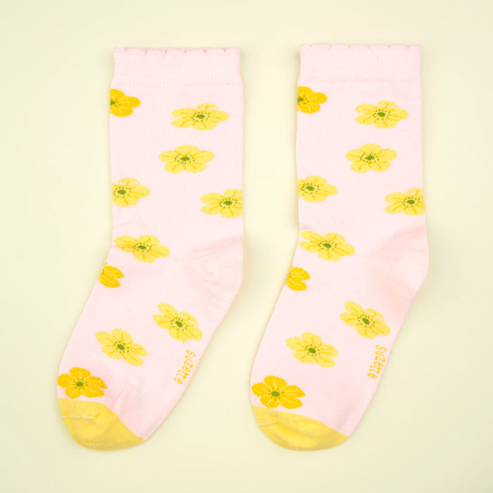 Calcetines - Flor de mantequilla
