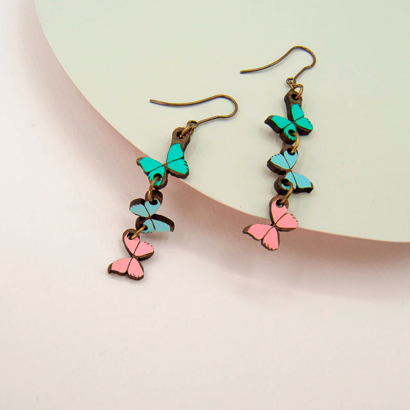 Pendientes Materia Rica - Butterfly Bouquet