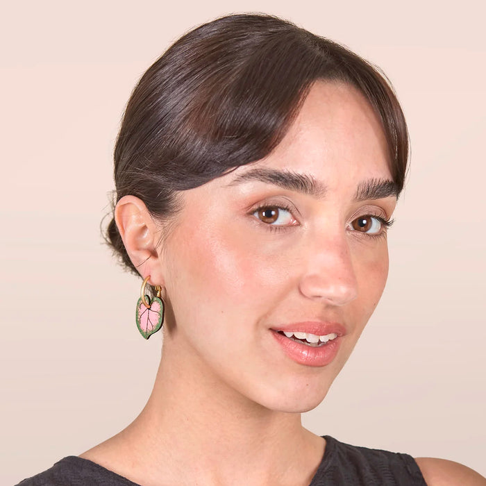 Pendientes de aro Materia Rica - Caladium