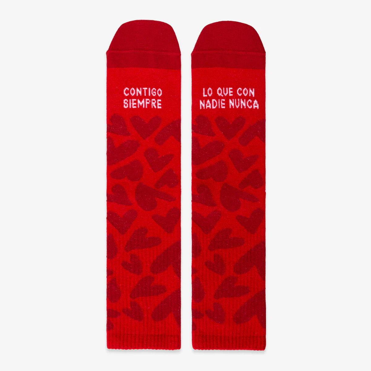 Calcetines UO - "Contigo siempre, lo que con nadie nunca" 💗