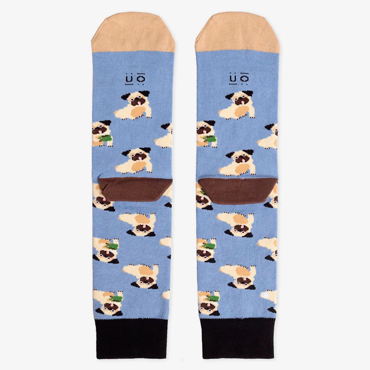 Calcetines UO - "Hoy puede ser un gran día, but first, cafecito" ☕🐶