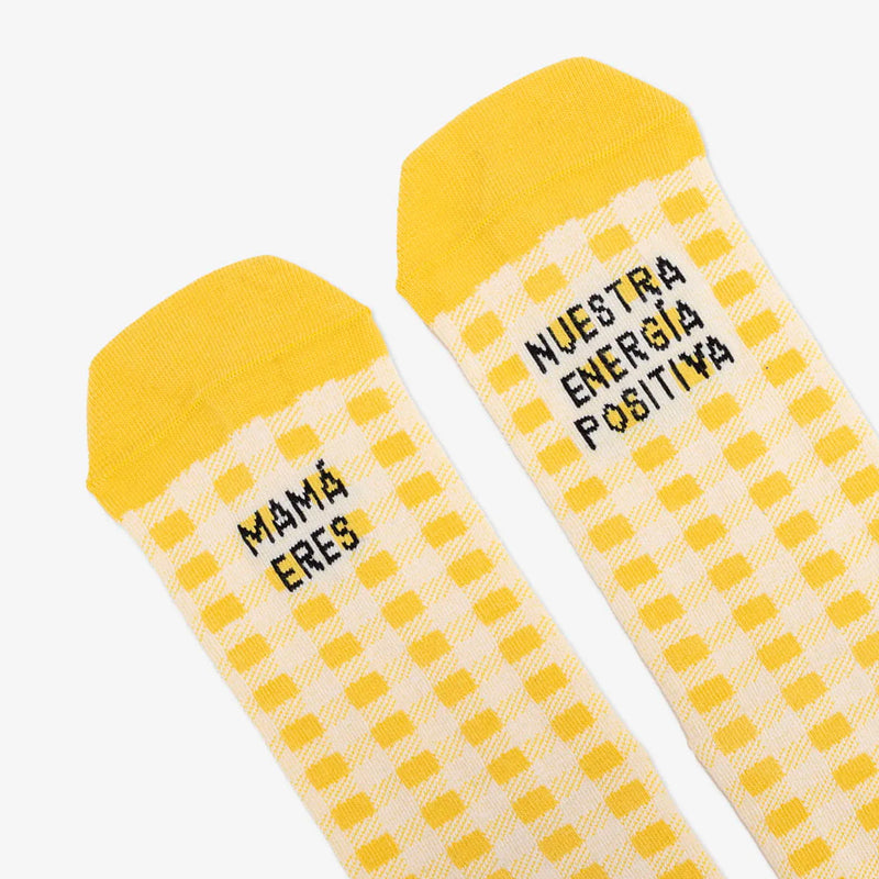 Calcetines UO - "Mamá, eres nuestra energía positiva" 🌻