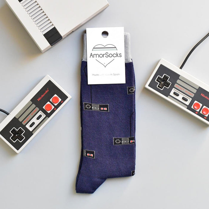 Calcetines - Mandos Navy 🎮