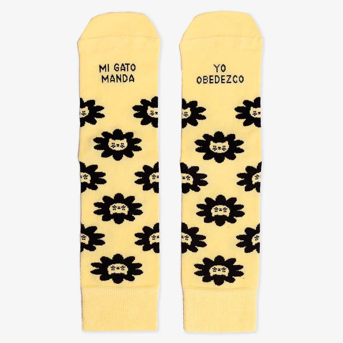 Calcetines UO - "Mi gato manda, yo obedezco" 🐱