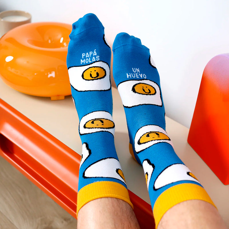 Calcetines UO - "Papá, molas un huevo" 🍳