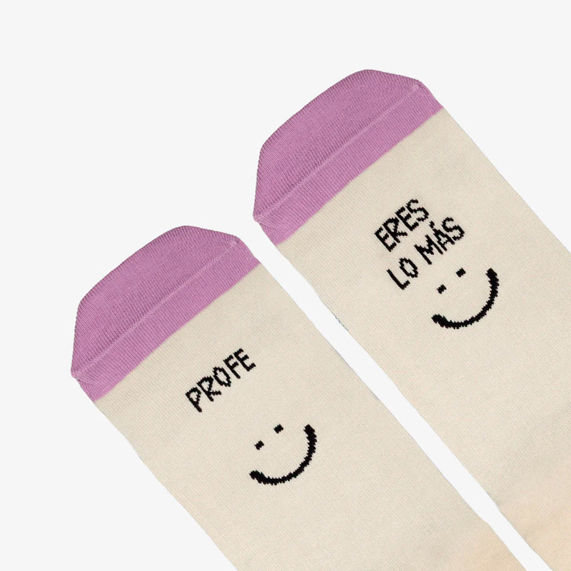 Calcetines UO - "Profe, eres lo más" 🙂