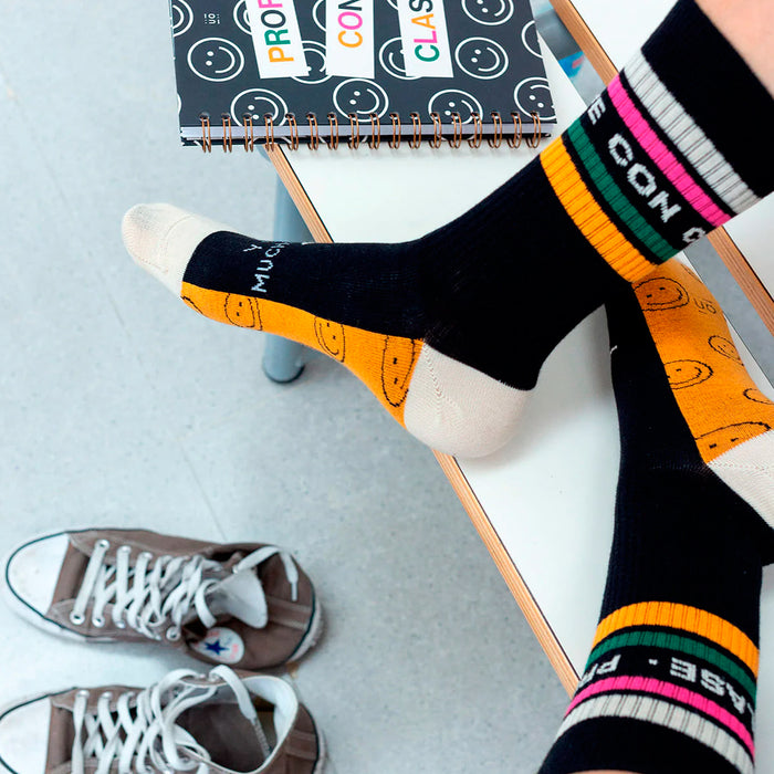 Calcetines UO - "Soy profe, y con mucha clase" 🙂