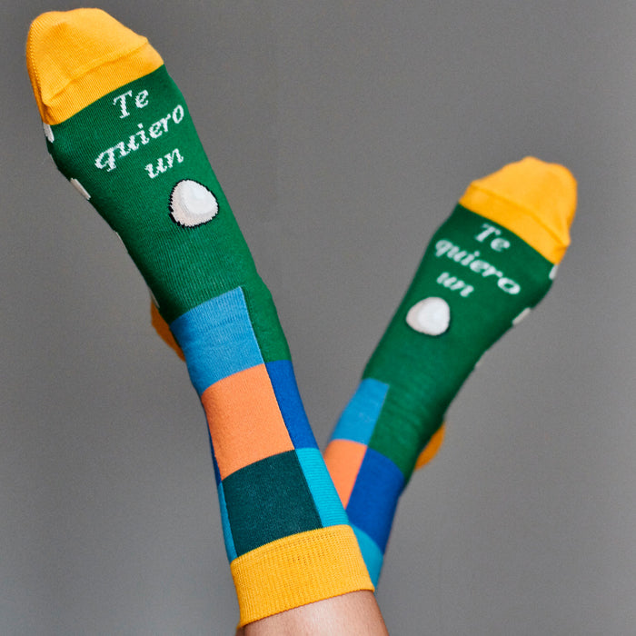 Calcetines - "Te quiero un huevo" 🍳