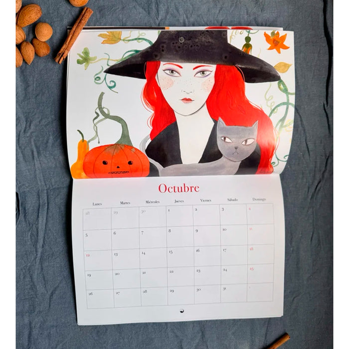 Calendario 2026 - Comer con los ojos