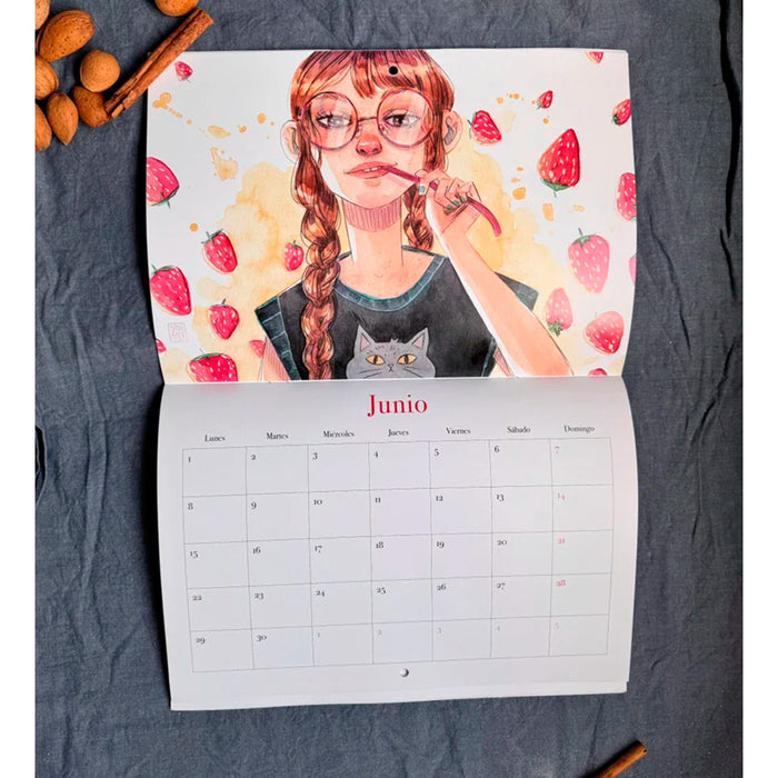 Calendario 2026 - Comer con los ojos