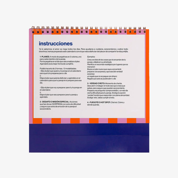 Calendario Atemporal UO - "Citas para dos" 💗