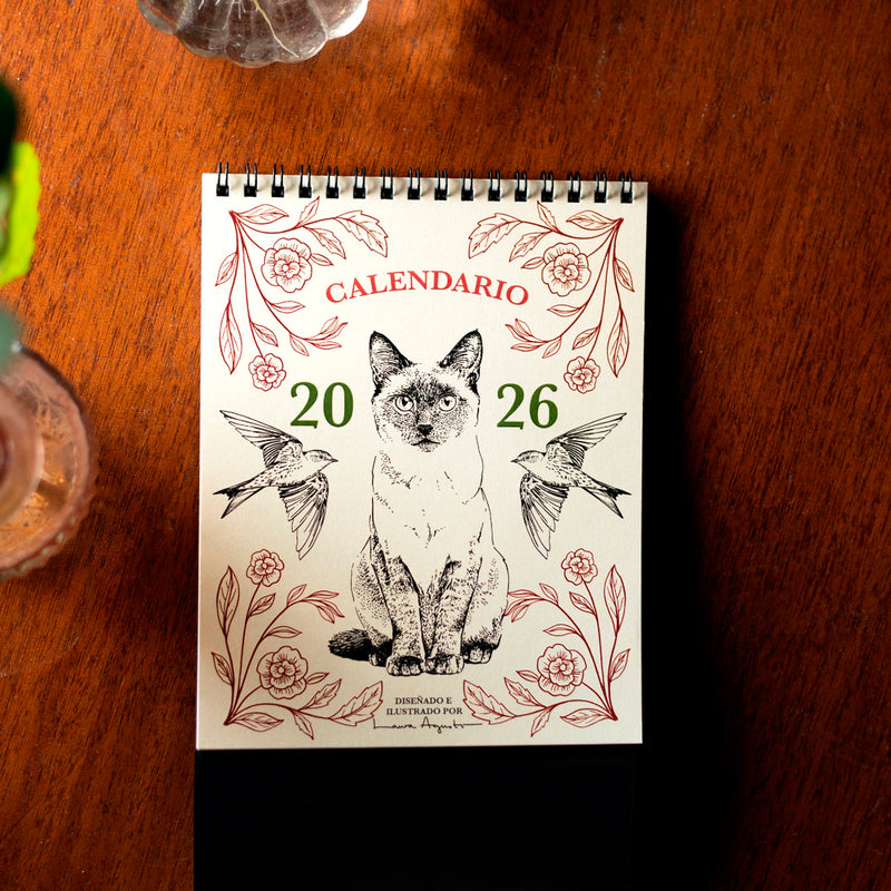Calendario de Laura Agustí 2026 - Mesa