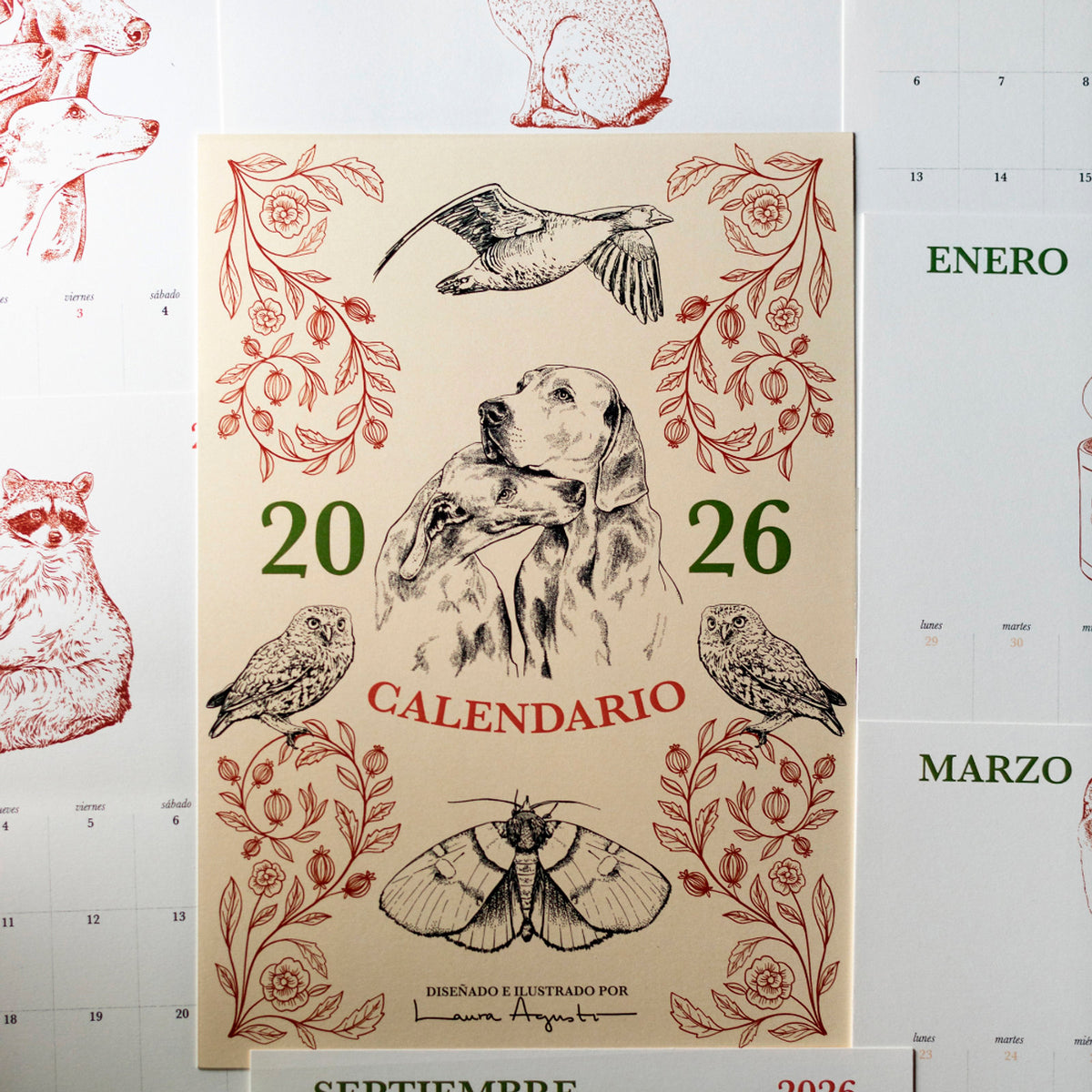 Calendario de Laura Agustí 2026 - Notas