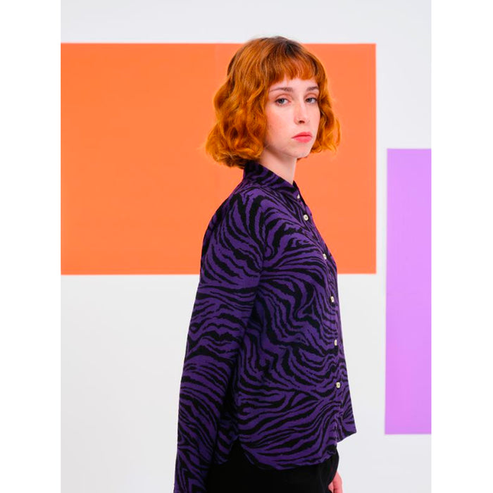 Camisa Béhulah - Alea Morado