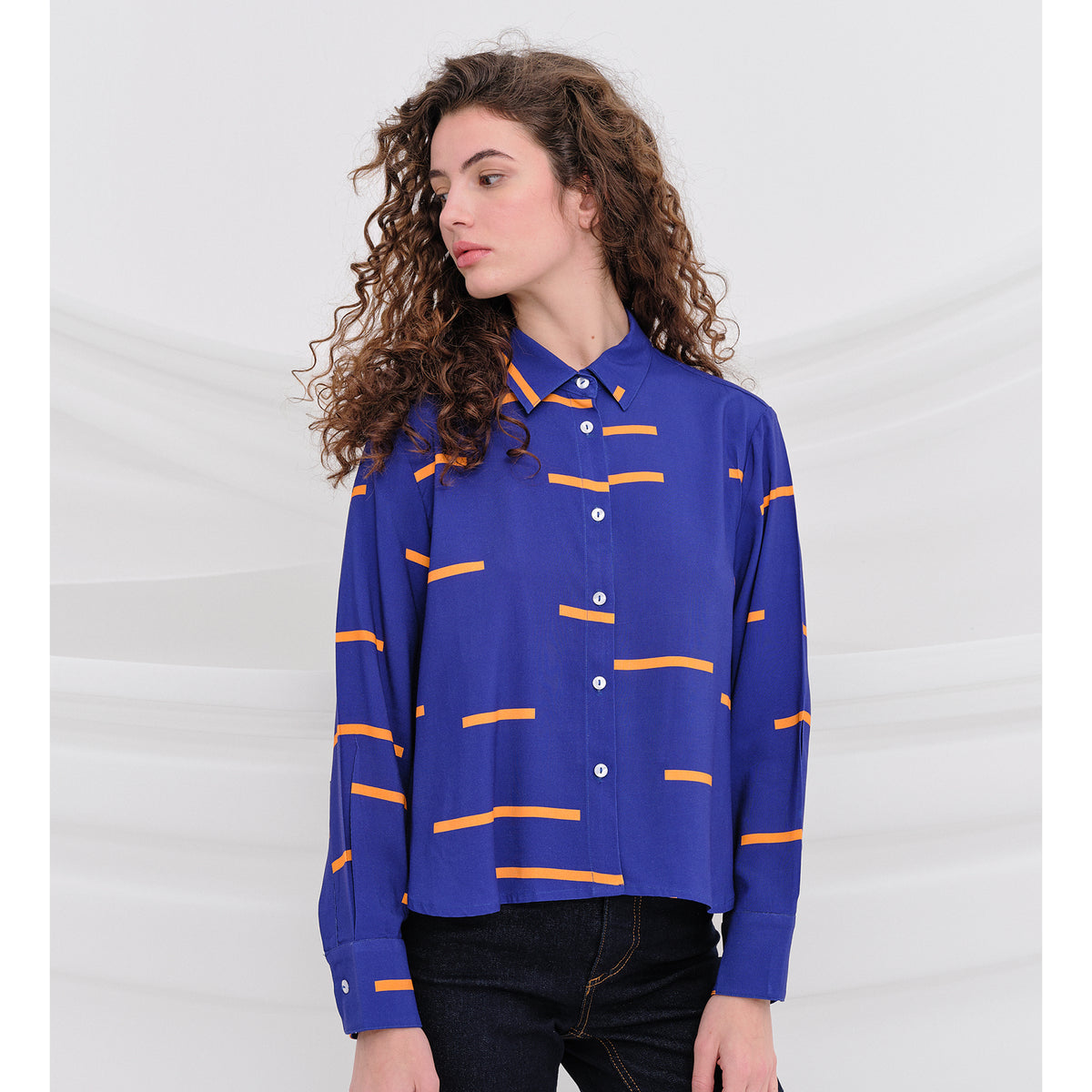 Camisa Béhulah - Kubrick Azul Klein