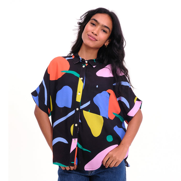 Camisa Béhulah- Sandal Negro