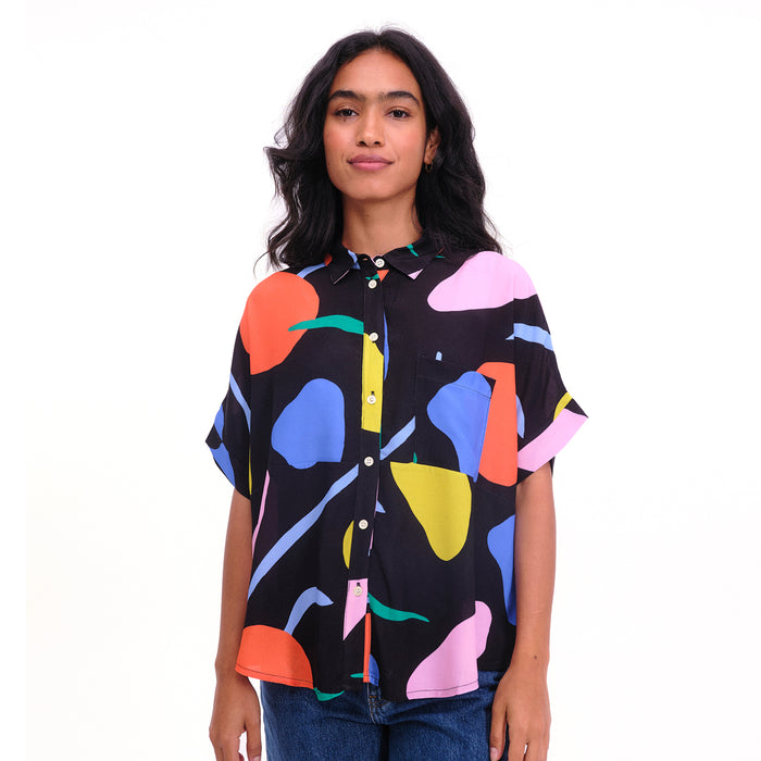 Camisa Béhulah- Sandal Negro