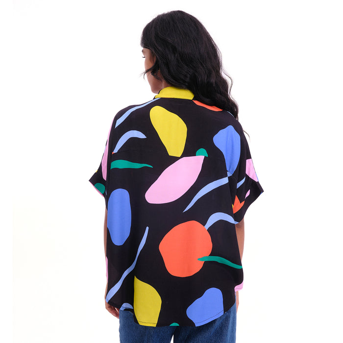 Camisa Béhulah- Sandal Negro