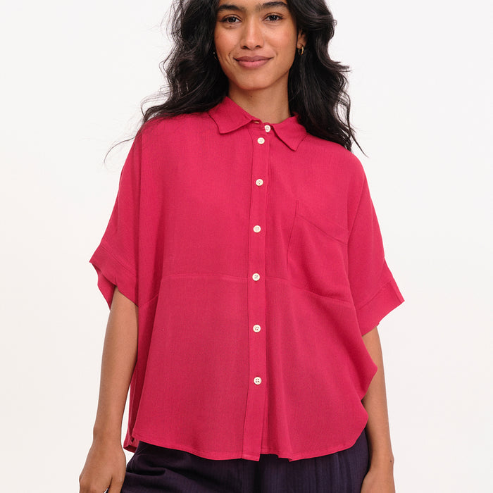 Camisa Béhulah - Sandal Rojo