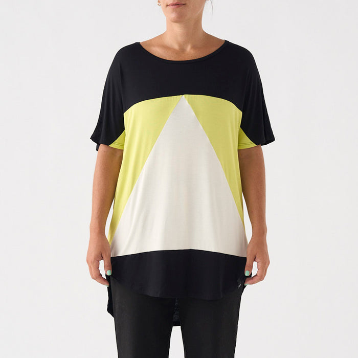 Camiseta Pitagora - Aequilaterus Negro Lima