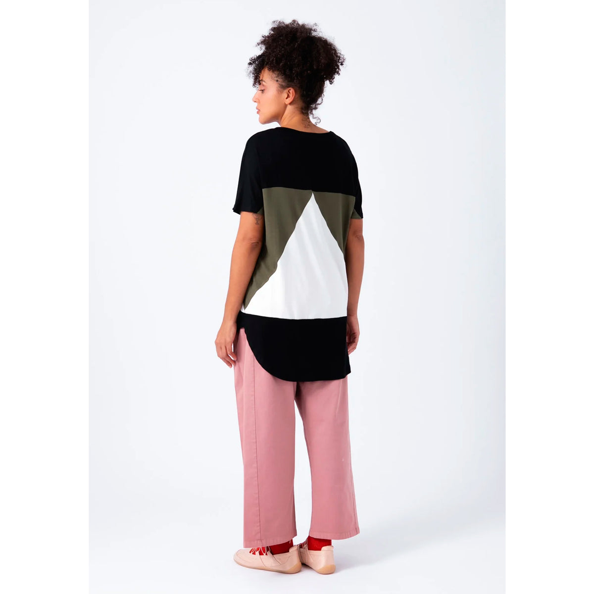 Camiseta Pitagora - Aequilaterus Negro Verde