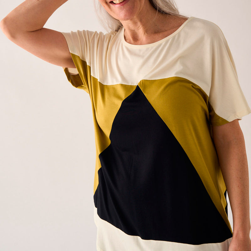 Camiseta Pitagora - Aequilaterus Marfil Vanilla