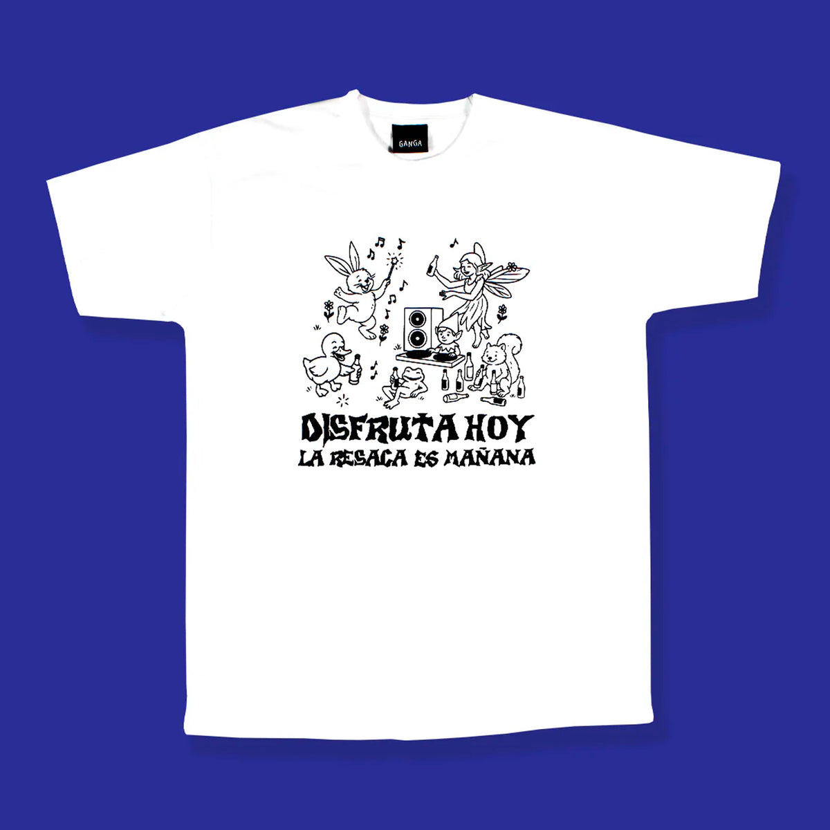 Camiseta - "Disfruta hoy, la resaca es mañana"