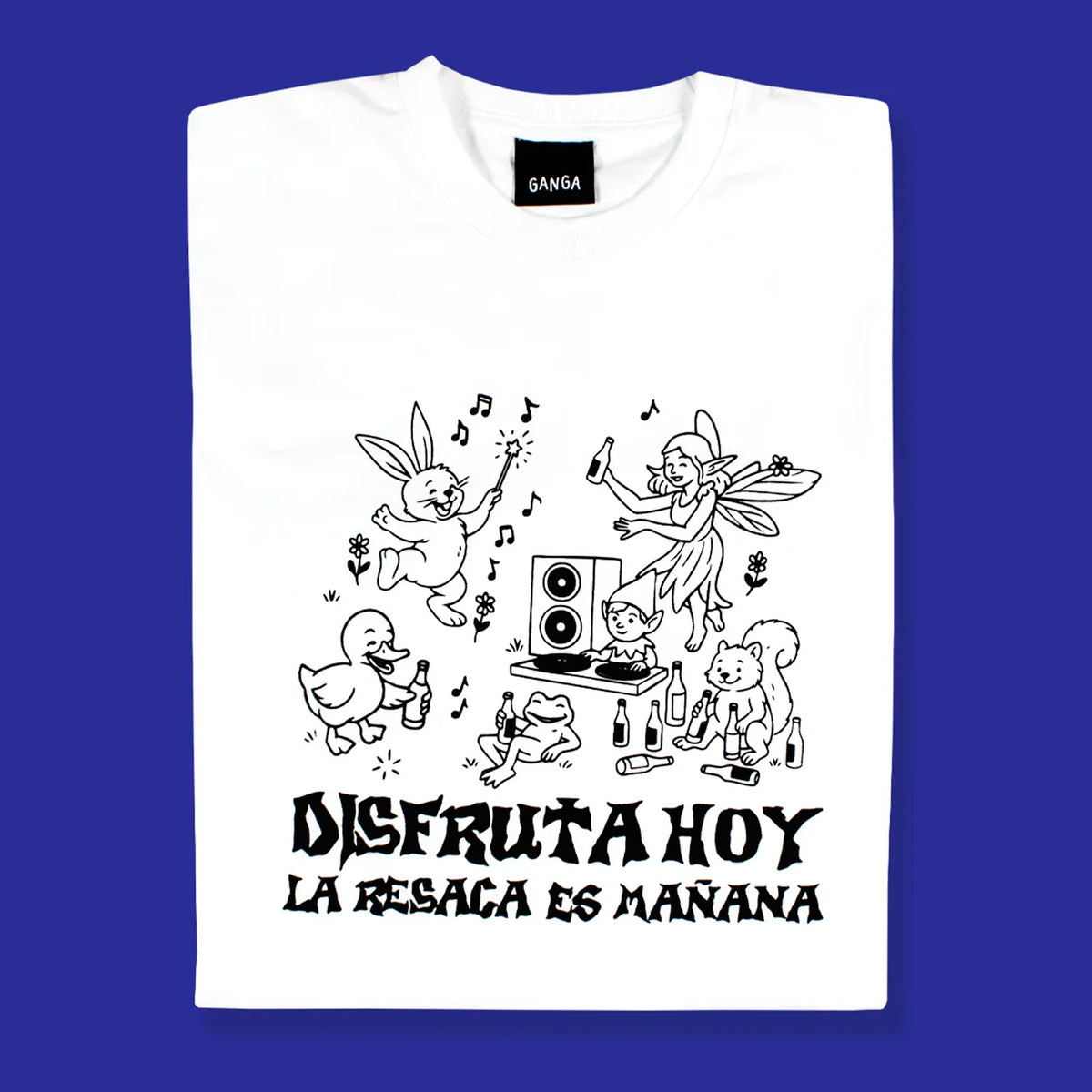 Camiseta - "Disfruta hoy, la resaca es mañana"