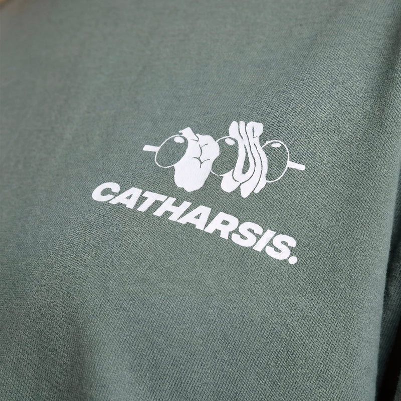 Camiseta Catharsis - Gildas Green Cropped