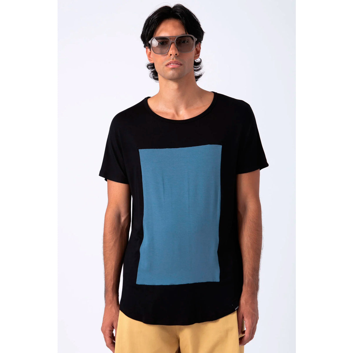 Camiseta Pitagora - Quadrilateral Negro Azul