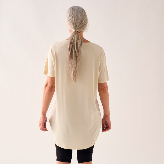 Camiseta Pitagora - Quadrilateral Marfil Vanilla