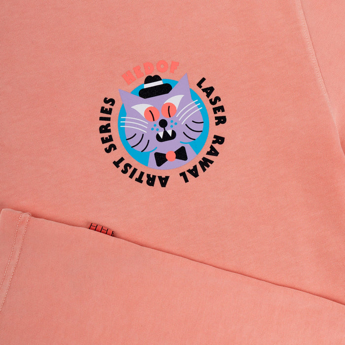 Camiseta Laser Barcelona - Rawal Artist Series X Hedof Peach